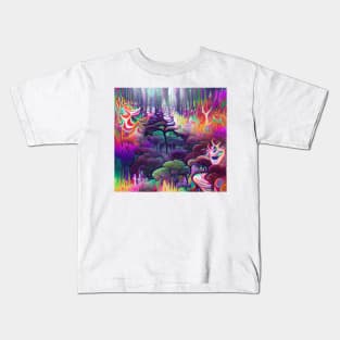 Psychedelic Forest Kids T-Shirt